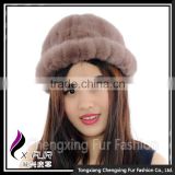 CX-C-197A Best Price Excellent Winter Mink Fur Women Felt Hat