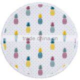 2017 Funny Adult&Kids Printed Velour Round Beach Towels With Tassels Wholesale thumbnail-2