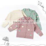 YD8370wholesale children clothes knit wool girl sweater
