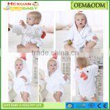 Hooded Animal Bathrobe Cartoon Baby Towel Character 02 thumbnail-4