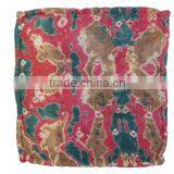 Vintage Kantha Floor Cushion thumbnail-3