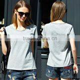 Summer New Fashion Ladies Tops Short Sleeve Modal Women T-shirts thumbnail-4
