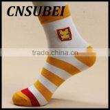Super Hero Sock Men Stripes Knitted Cotton Sock thumbnail-4