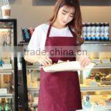 Factory Direct Wholesale Korean Aprons Simple Home Uniforms Aprons Advertising Aprons Customized thumbnail-1