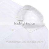 Spread Collar 100% Cotton Business Men Shirt Long Sleeve Shirt for Men thumbnail-2