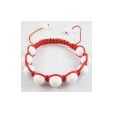 Shamballa Crystal Ball Bracelet thumbnail-2