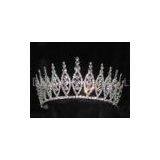 Fashion Metal, Alloy, Crystal and Rhinestne Crystal Bridal Tiaras and Crowns for Bride thumbnail-1