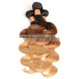 2015 New Arrival Ombre Virgin Brazilian Hair Color Dye, 3 Tone Color Brazilian Body Wave thumbnail-4