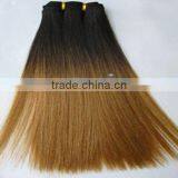 Yaki Human Hair Weft/two Tone Hair Weave Extensions thumbnail-1