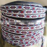 India Lace Trim Jaquard Ethnic Ribbon Geometric Embroidery Lace for Garments thumbnail-3