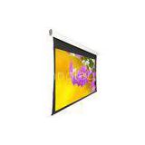 Tab Tensioned motorized front projection screen 120 inch for hotels ,  business centers