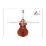 Natural Flamed Solid Maple Upright Double Bass Salzburg Model 4/4 - 3/4 Size thumbnail-1