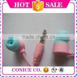 Super Bass Stereo 3.5mm Metal Jack Flat Cable Wired Silicone Plug In-ear Earbuds Earphone thumbnail-2