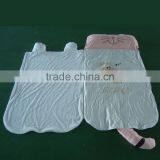 Cat Shape Pillow Blanket Mat 3 in 1 Baby Sleep Bag Waterproof Cartoon Indoor Floor Sleep Mat thumbnail-3