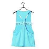 Promotional Price Summer Quick Dry Slim Fit Blank Womens Tank Tops in Bulk Gym Tank Top Woman thumbnail-3