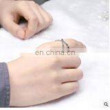 2017 Fashion Popular Simple Heart Opening Design Ring Women Multi Type Ring Pinky Finger Retro Ring thumbnail-2