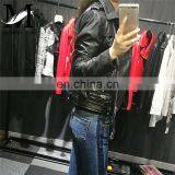 Italian Soft Jacket Genuine Lambskin Leather Slim Leather Jacket Woman Color thumbnail-2