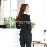 Brand Quality OEM/ODM Woven Polyster/Cotton Fashion Buisness Ladies Blazer Suit for Spring/Summer Professional Manufacturer thumbnail-4