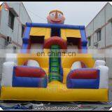 Funny Toy Inflatable Puppet Slide , Small Inflatable Slide , Inflatable Doubble Slide for Children