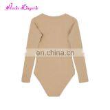 Hot Sale Fashion Autumn Khaki Long Sleeve Winter Jumpsuit Fancy Romper thumbnail-2