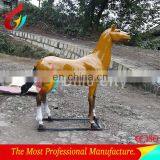 Playground Equipment Life Size Sculpture Fiberglass Horse Statue thumbnail-2