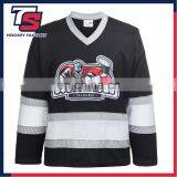 Custom Team Set Embroidery Tackle Twill Ice Hockey Jersey thumbnail-1