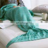 Warm Mermaid Tail Promotional Gift Blanket 2017 Hot Selling in Europe for Girlfriend thumbnail-6