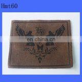 Jeans Faux Leather Patch