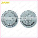 Customized Design Metal Antique Plated Silver Challenge Coins thumbnail-3