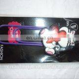 Lovely Cartoon Design Custom Made Soft Pvc Bookmarks for Souvenir