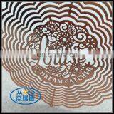 Christmas Wind Chime Metal Crafts Gold and Silver Iron Pendant for Home Decoration thumbnail-2