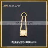 Custom Zinc Alloy Zipper Puller, Plated Decorative Backpack Zipper Puller, Custom Metal Zipper Pull