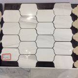 Dolomite Marble Mosaic Bathroom Floor Mosaic thumbnail-4