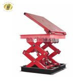 7LSJG Shandong SevenLift mini hydraulic mobile pneumatic scissor electric mini lift table stage