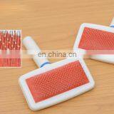 Pets Fur Remover Slicker Brush Protective Massage Head Pet Cleaning Brush Dog Grooming Comb thumbnail-3