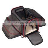 Wholesale Luxury Foldable Pet Dog Carrier Travel Bag Outdoor Pet Carrier thumbnail-3