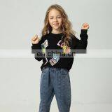 Wholesale Hot Sale Children Knitted Cartoon Girls' Sweaters thumbnail-5