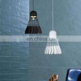 Badminton Shape Pendant Light European Style Design Holiday Indoor Decorative Metal Hanging Lighting for Home Decor thumbnail-4