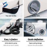 Yoga Home Gymnastics Exercise Training Air Track Roller Cylinder Cheap Prices Black Gymnastics Fitness DWF Inflatable Air Barrel thumbnail-3