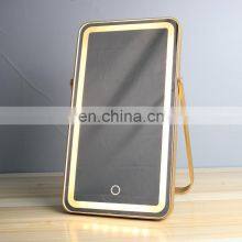 European Style Glass Mirror Lamp Metal LED Battery Table Lamp thumbnail-2