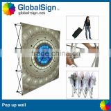 Shanghai GlobalSign stable and durable trade show pop up wall
