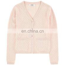 Knitting Baby Cardigan,Girls Wool Cardigan Sweater Pattern thumbnail-1