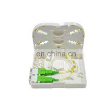 FTTH Fiber Terminal Box 2 Core With SC Shutter Adapter Optical Distribution Box thumbnail-1