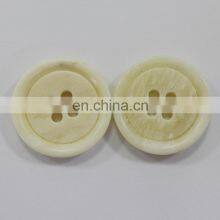 Custom Big 4 Hole Flat Rim Edge Engraved White Button Down Shirt Women thumbnail-3