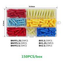 Fully Insulated Intermediate Joint Cold Press Terminal Box 6 in 1 Total 150 Pcs Combination Set BV BVF thumbnail-5
