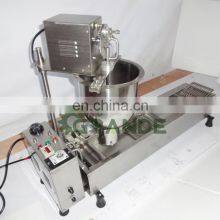 Mini Cheese Donut Deep Fryer 3 Shape Lokma Donut Ball Pon De Ring Mochi Automatic Donut Making Machine thumbnail-2
