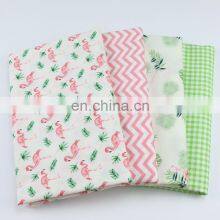 Cotton Twill Printed Fabric Cartoon Flamingo Kindergarten Baby Pure Cotton Bedding Products Fabric thumbnail-5