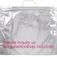 Insulated Thermal Non Woven Aluminum Foil Cooler Bag For Frozen Food,Reusable Insulated Aluminum Foil Thermal Lunch Cool thumbnail-2