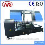 GS500 CNC Metal Cutting Hydraulic Shearing Bandsaw machine with High Quality Bi-metal Saw Blade