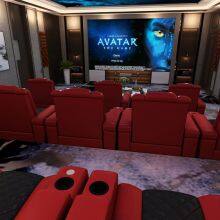 Latest Design Wholesale Price Modern Design Hot Selling Leisure Adjustable Electric Recliner Chair Movie Home Theater Sofa thumbnail-5